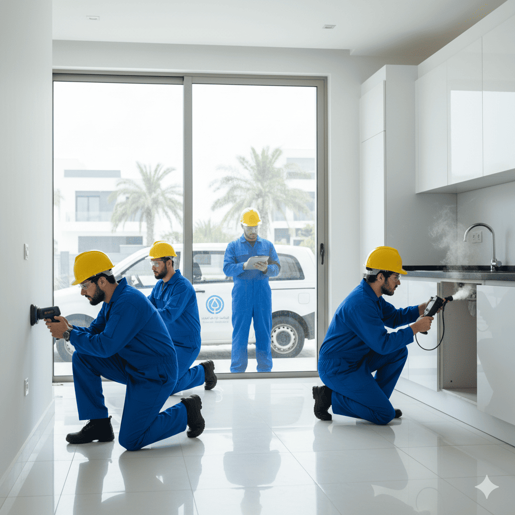 شركة كشف تسربات المياه بالرياض عزل خزانات واسطح (تقرير معتمد)
