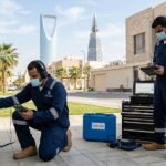 كشف تسربات المياه حي الفواز بالرياض