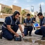 شركة كشف تسربات المياه بالرياض عزل خزانات واسطح (تقرير معتمد)