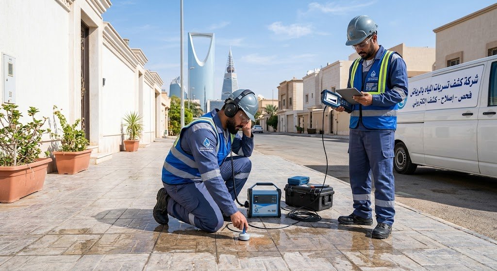 كشف تسربات المياه حي الشفاء بالرياض