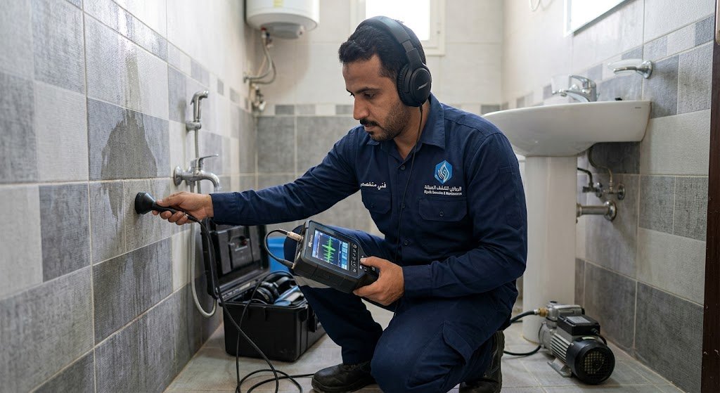 كشف تسربات المياه حي بــدر بالرياض