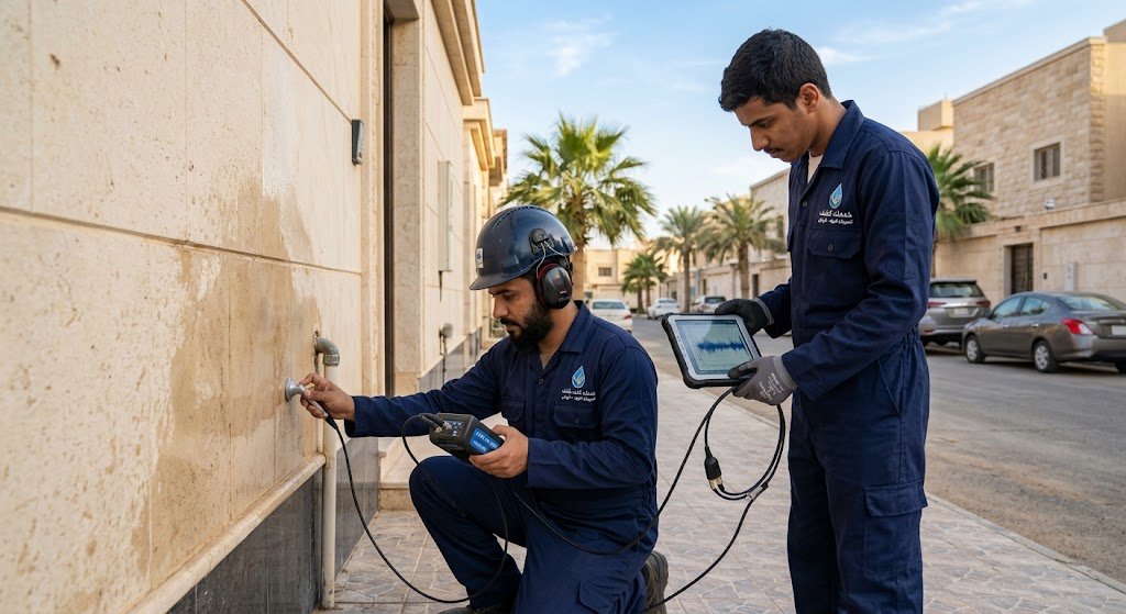 كشف تسربات المياه حي المروة بالرياض